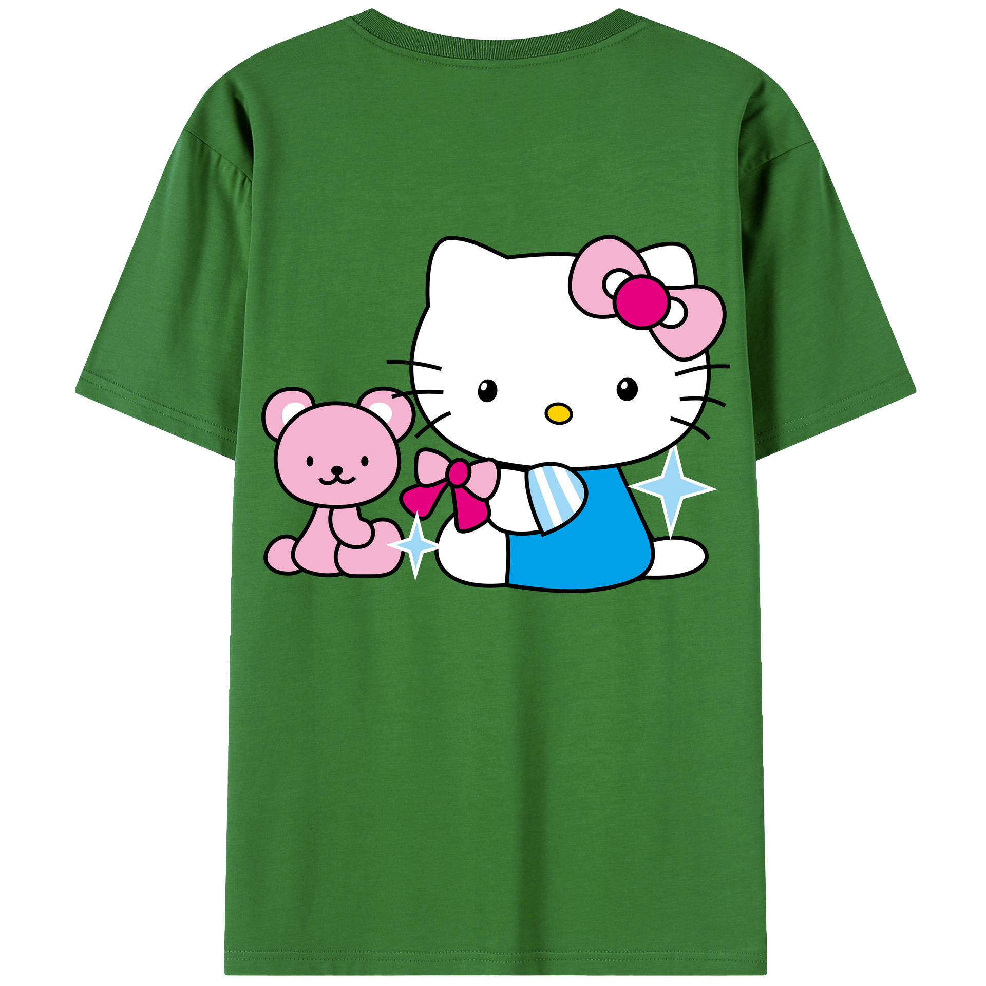 （画像用） Hello Kitty ハローキティ レディース半袖Tシャツ(バックプリント)